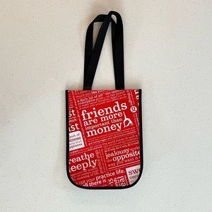 Lululemon athletica tote bag with snap